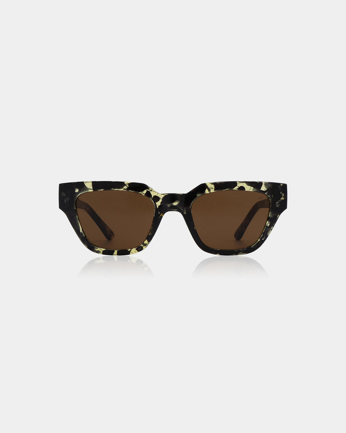 Black / Yellow Tortoise Kaws Sunglasses