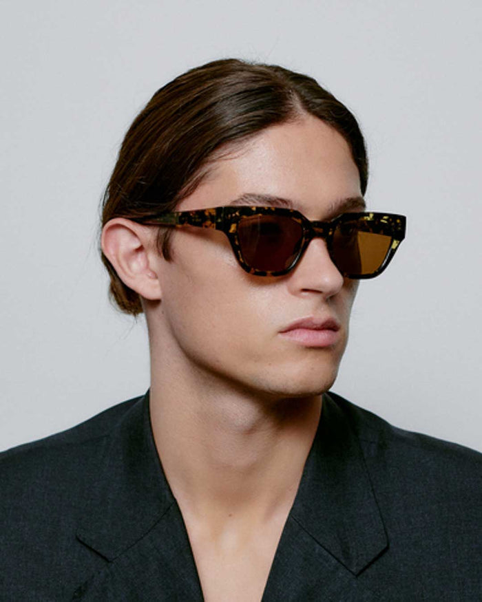 Black / Yellow Tortoise Kaws Sunglasses