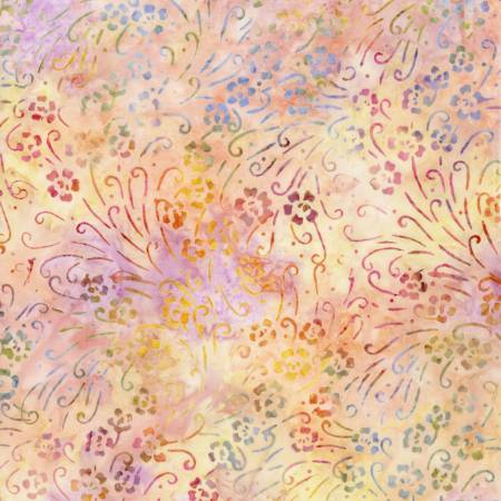 Blooming Fields - Petal - Pink/Purple -  Bursts - Batiks - Timeless Treasures