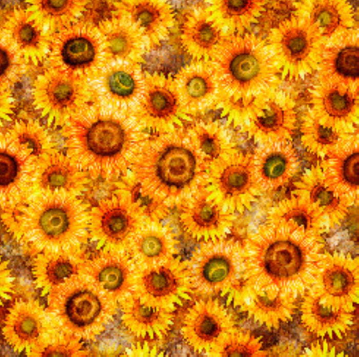 Blossom - Sunflowers - Yellow - Qt Fabrics - 28837-S
