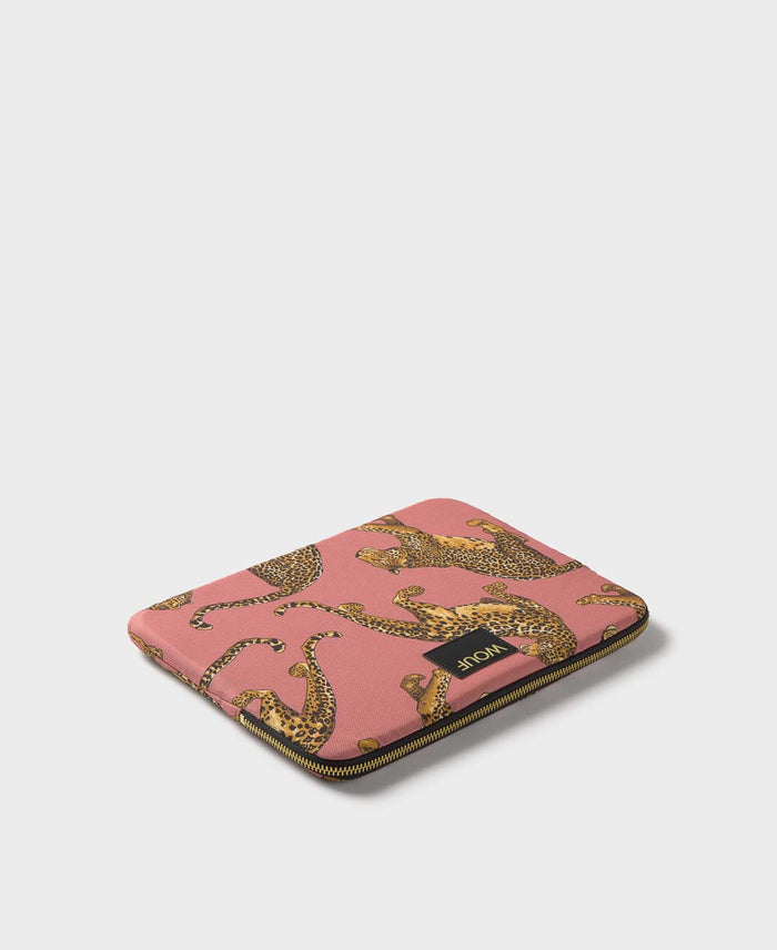 Blush Leopard iPad Sleeve | WOUF | Laptop + Tablet Sleeves