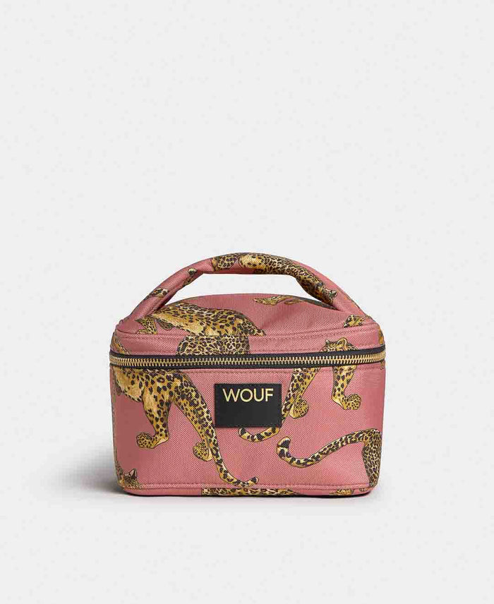 Blush Leopard Vanity Bag | WOUF | Vanity Bag