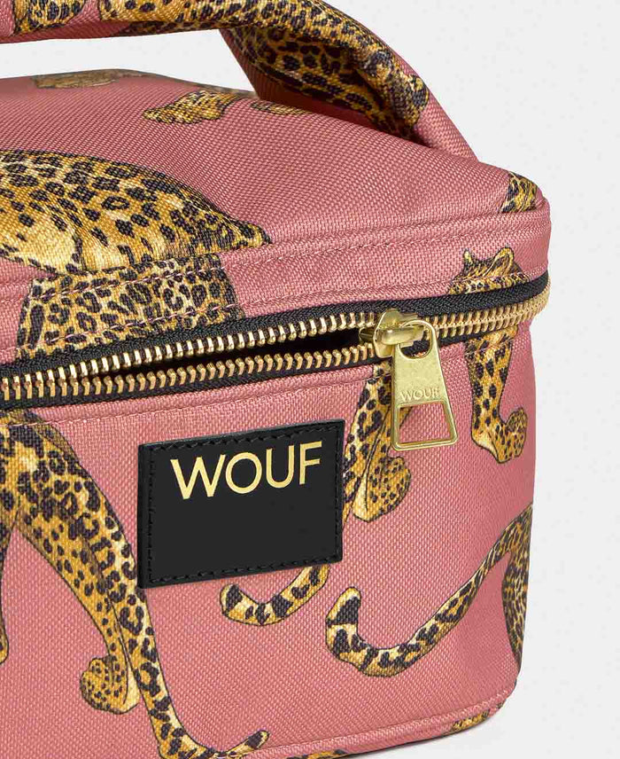 Blush Leopard Vanity Bag | WOUF | Vanity Bag