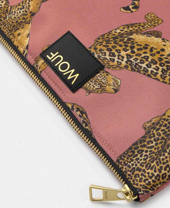 Blush Leopard XL Pouch Bag | WOUF | XL Pouch Bag