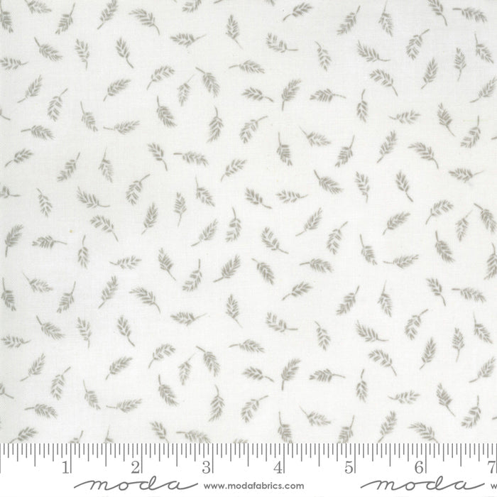 Botanicals - Parchment - Grain - Grey - Moda - 16912 11