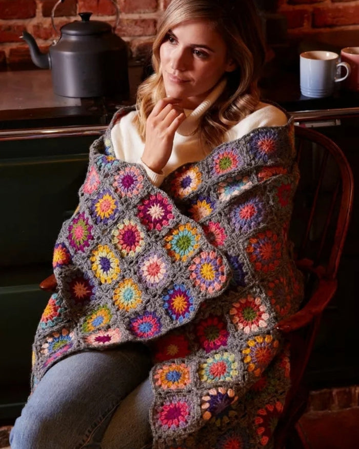 Bright Woodstock Throw Pachamama