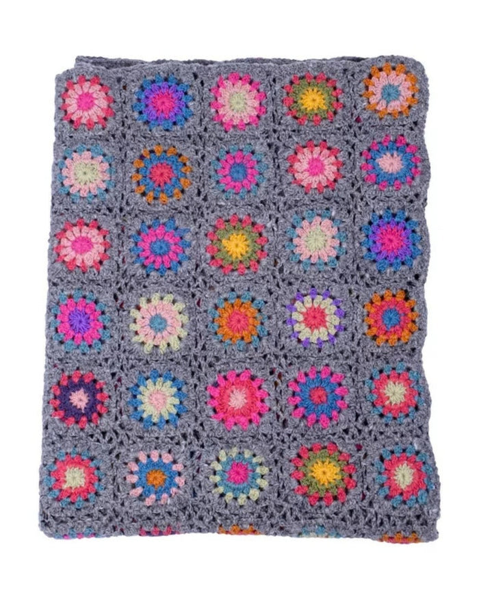Bright Woodstock Throw Pachamama