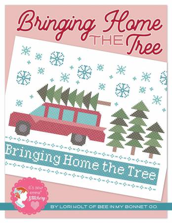 Bringing Home The Tree Cross Stitch - It'S Sew Emma - Ise-410