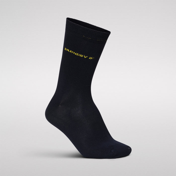 Brøndby Casual 2-pak sokker Navy/Striber