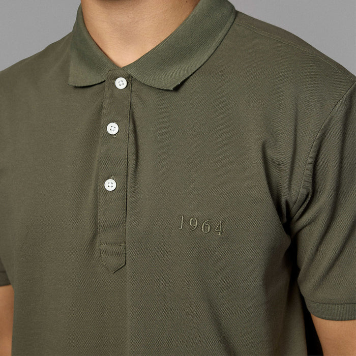 Brøndby Casual Polo Army Grøn 1964