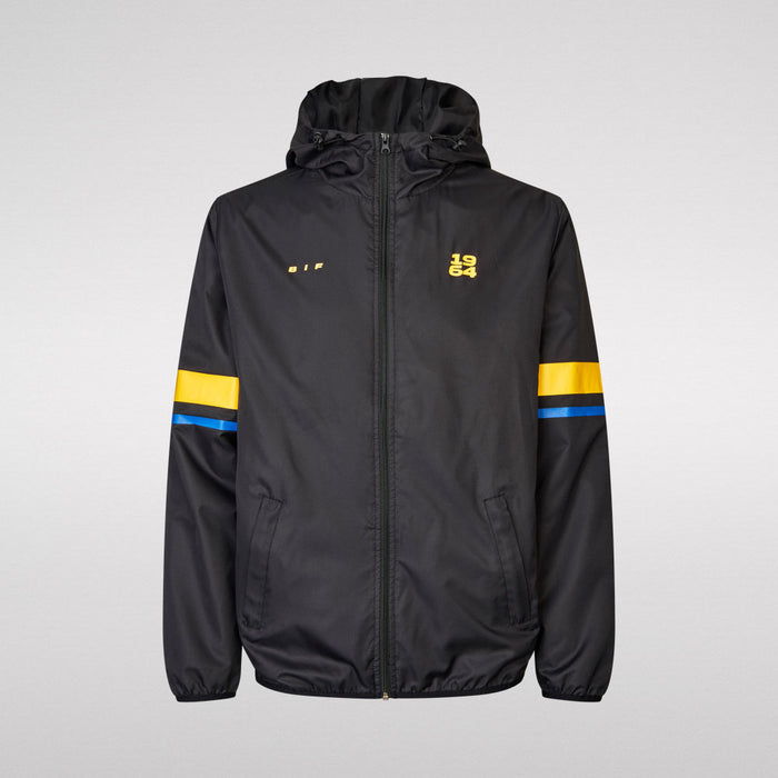 Brøndby Windbreaker Sort BIF/1964