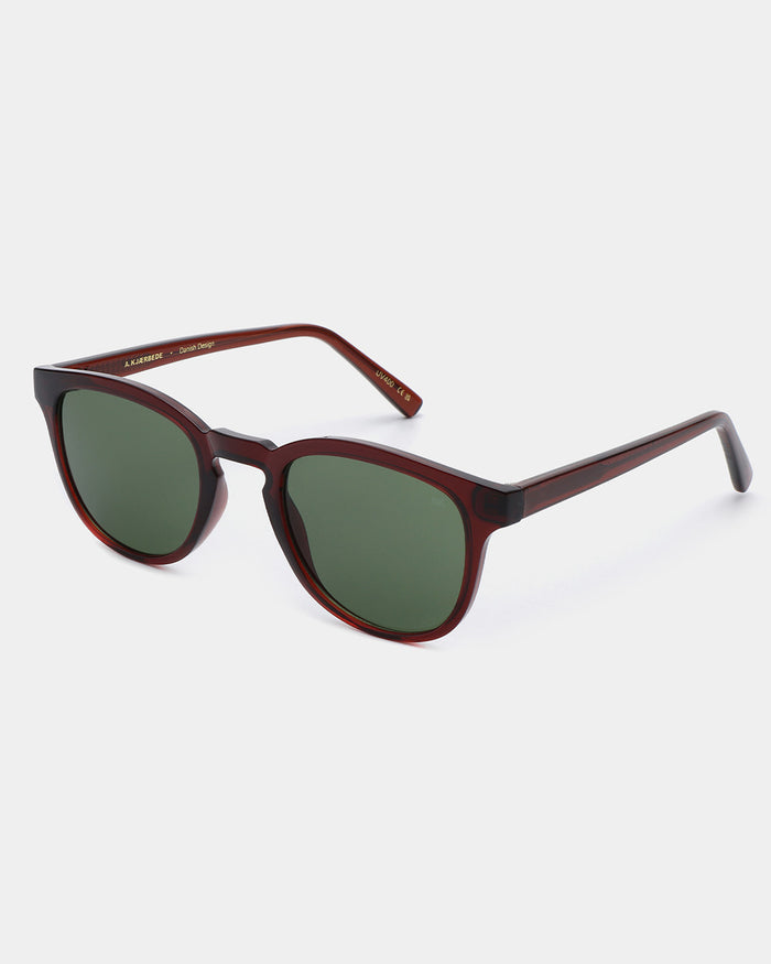 Brown Transparent Bate Sunglasses