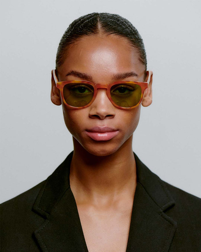 Burnt Amber Bate Sunglasses