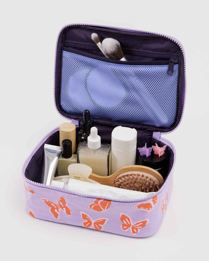Butterflies Small Cosmetic Case | BAGGU | Small Cosmetic Case