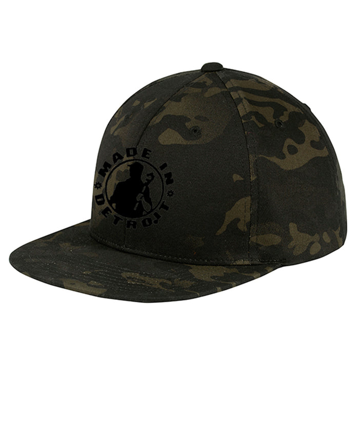 Camo Flatbill Snapback