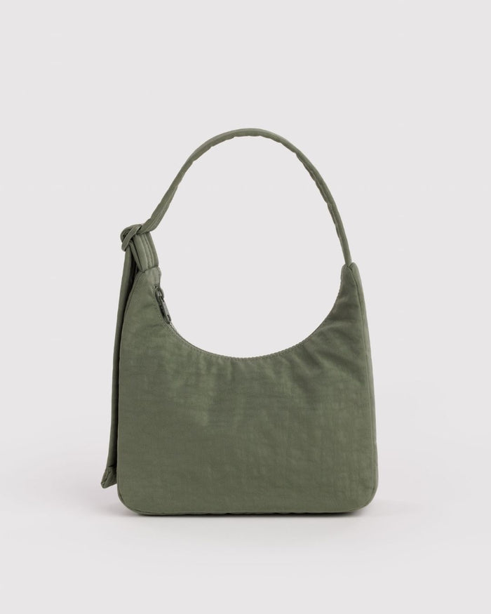 Caper Mini Nylon Shoulder Bag | BAGGU | Mini Nylon Shoulder Bag