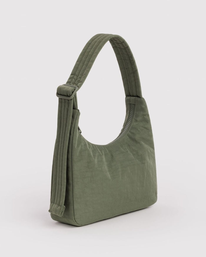 Caper Mini Nylon Shoulder Bag | BAGGU | Mini Nylon Shoulder Bag