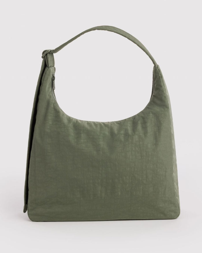Caper Nylon Shoulder Bag | BAGGU | Nylon Shoulder Bag