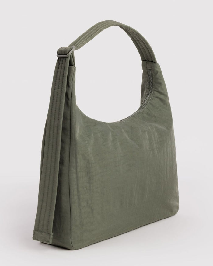 Caper Nylon Shoulder Bag | BAGGU | Nylon Shoulder Bag