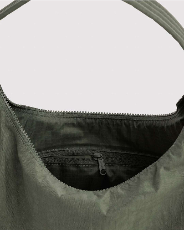Caper Nylon Shoulder Bag | BAGGU | Nylon Shoulder Bag
