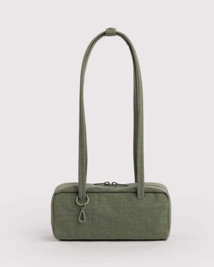 Caper Small Nylon Bowler Bag | BAGGU | Small Nylon Bowler Bag