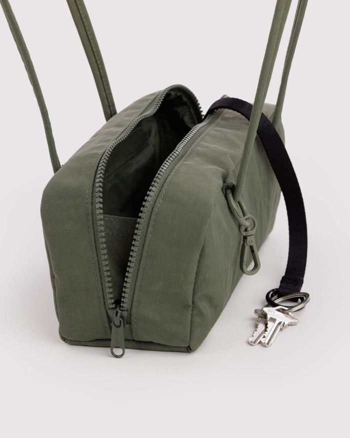 Caper Small Nylon Bowler Bag | BAGGU | Small Nylon Bowler Bag