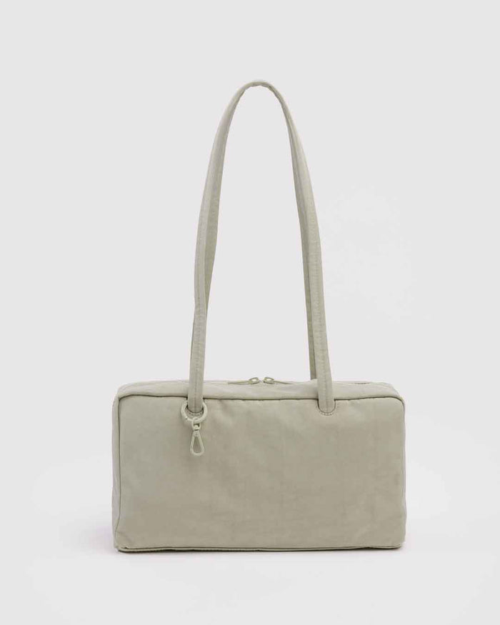 Celadon Nylon Bowler Bag | BAGGU | Nylon Bowler Bag