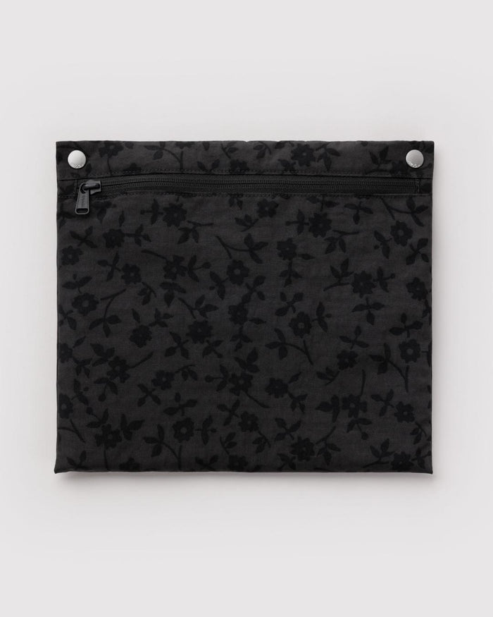 Charcoal Ditsy Floral Cloud Carry-On | BAGGU | Cloud Carry-On