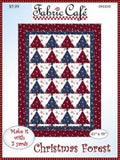 Christmas Forest -  3 Yard Quilt Pattern - Fabric Cafe