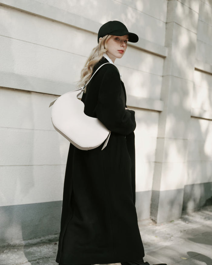 Cloud Cream Mila Waterproof Shoulder Bag