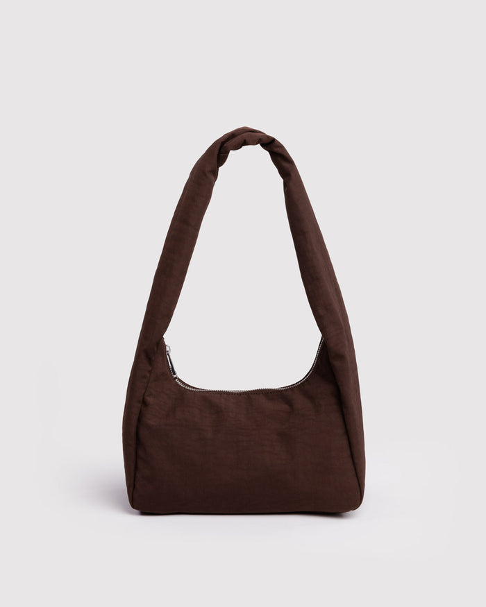 Coffee Small Nylon Meringue Bag | BAGGU | Small Nylon Meringue Bag