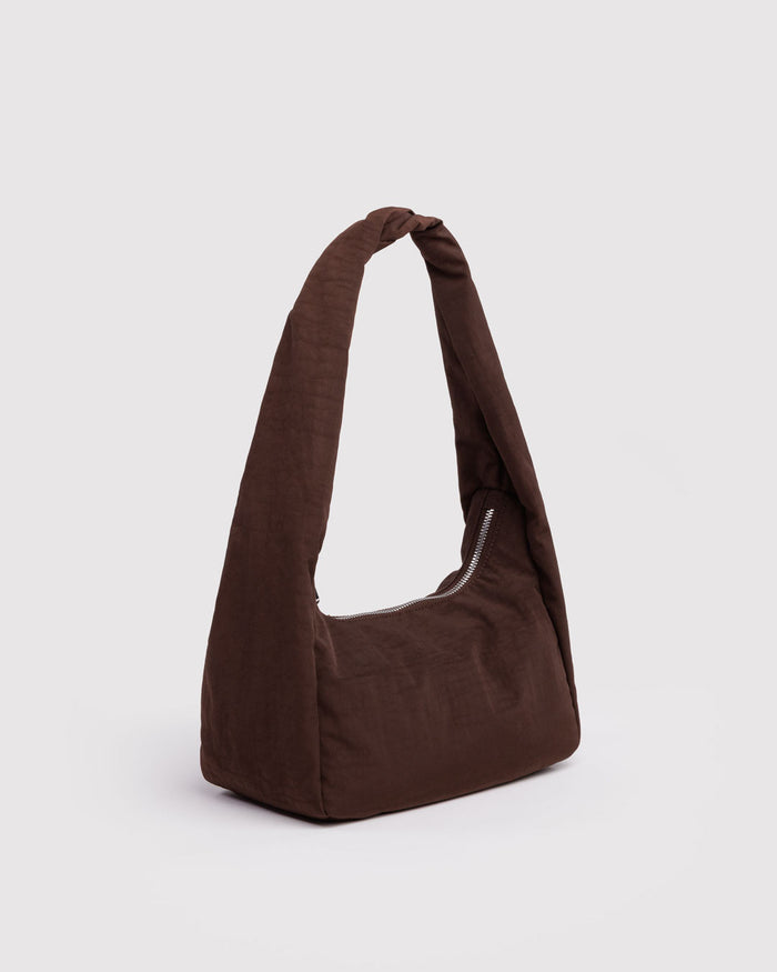 Coffee Small Nylon Meringue Bag | BAGGU | Small Nylon Meringue Bag