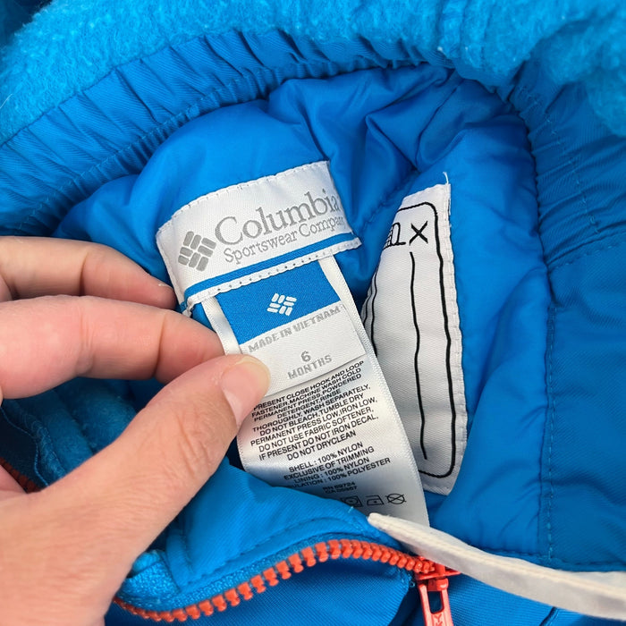 Columbia Boys Logo Omni-Tech Snow Bibs 6 Months
