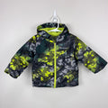 Columbia Frosty Slope Ski Jacket City Grey Brushed Camo/Bright Chartreuse 2T