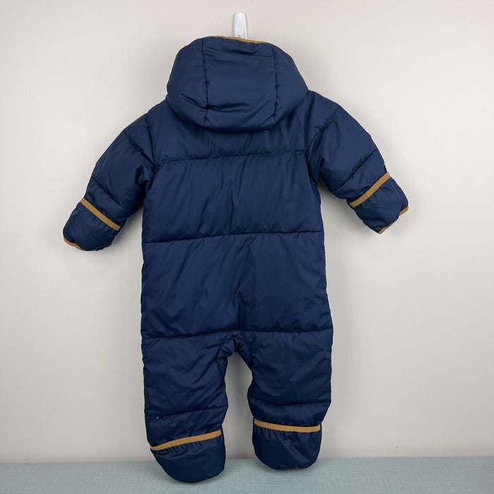 Columbia Infant Snuggly Bunny Down Bunting Snow Suit Navy Blue 12-18 Months