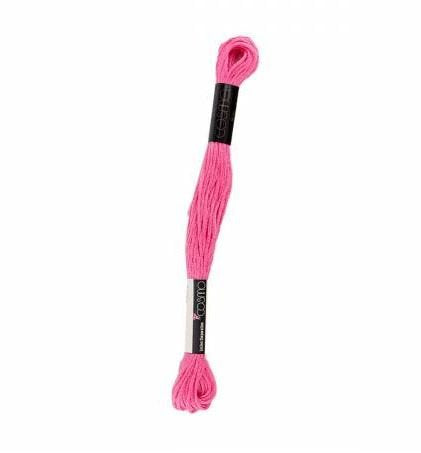 Cosmo Cotton - Embroidery Floss -  8M Skein -  Peach Blossom - 2512-114