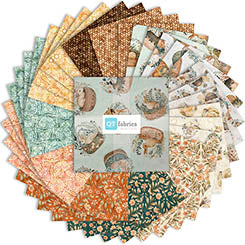 Cotton Tails - Cotton Tails- 10 Inch Squares- 42 Ct- Qt Fabrics
