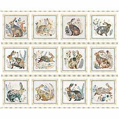 Cotton Tails - Panel - 2600-30078-E - Qt Fabrics