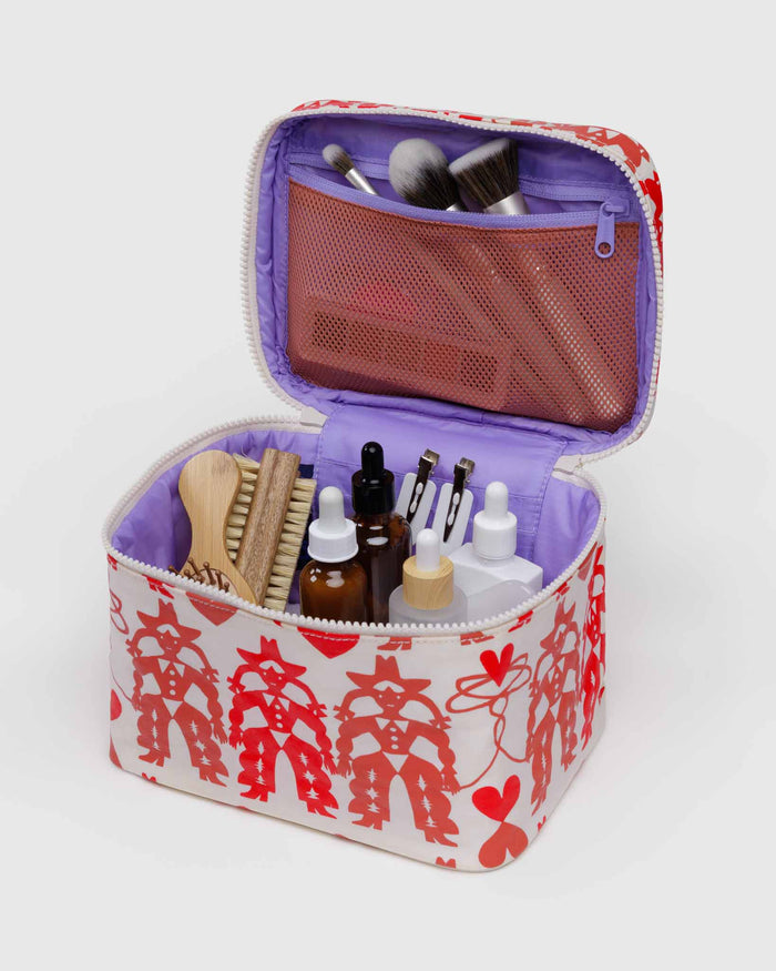 Cowgirl large cosmetic case | BAGGU | Large Cosmetic Case