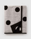 Cream and Black Polka Dot Bath Towel | BAGGU | Bath Towel