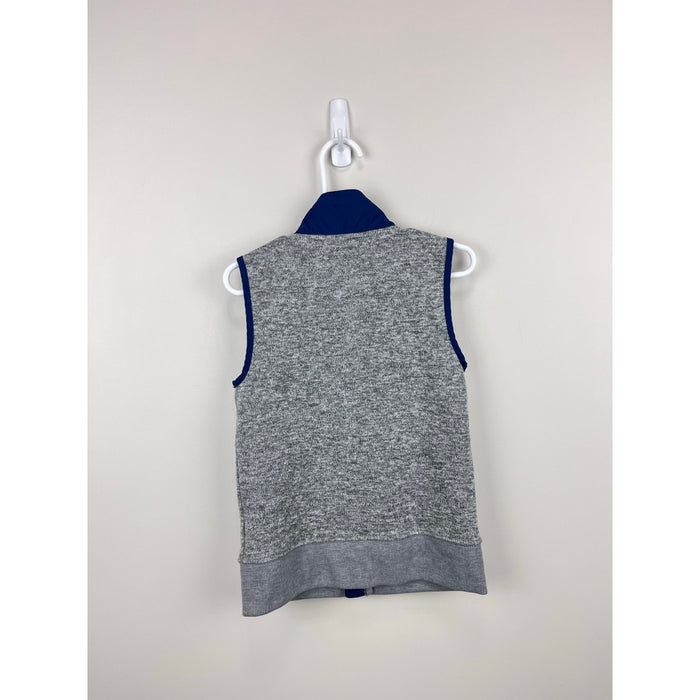 Crewcuts Boy's Summit Fleece Vest Marled Grey 4-5