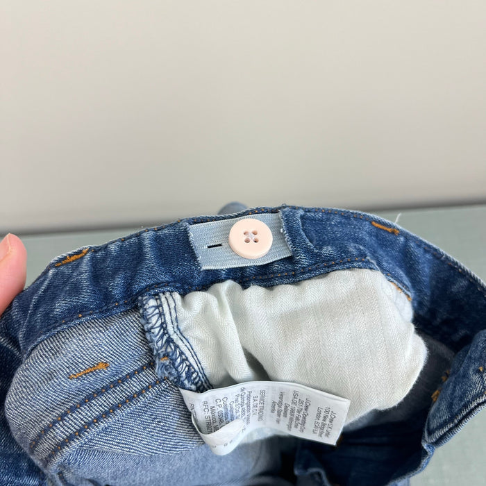 Crewcuts Cuffed Medium Wash Denim Cowgirl Shorts 10