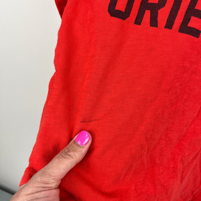 Crewcuts Long Sleeve Red Soccer T-shirt 6-7