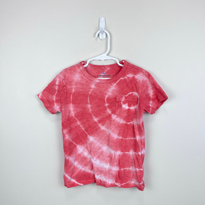 Crewcuts Pocket T-Shirt in Tie-Dye S 6-7