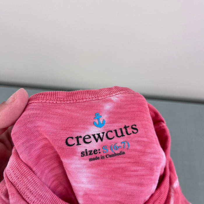 Crewcuts Pocket T-Shirt in Tie-Dye S 6-7