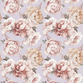 Daybreak on the Prairie - Peonies Purple - Riley Blake - CD17680-PURPLE