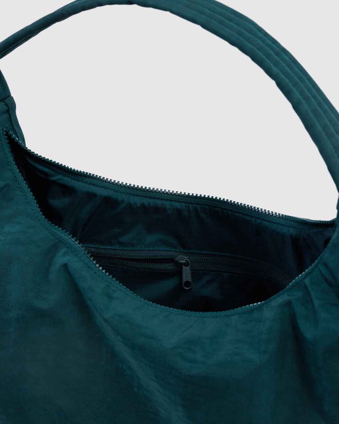 Deep Sea Nylon Shoulder Bag | BAGGU | Nylon Shoulder Bag