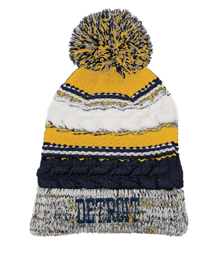 Detroit Pom Beanies