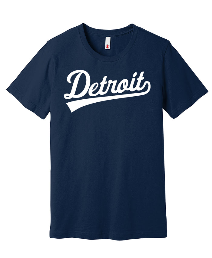 Detroit Tail Script Shirts