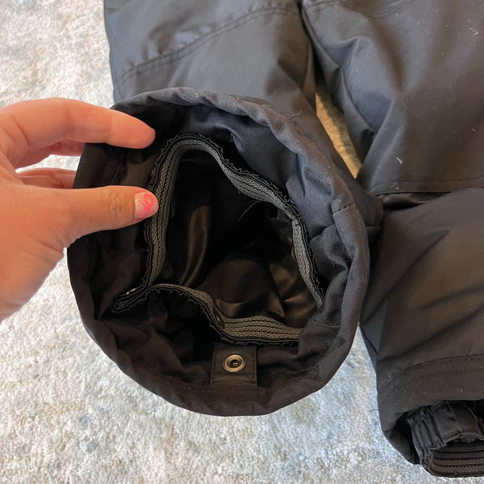 Deux Par Deux Convertible Black Play Ski Snow Pants 4T
